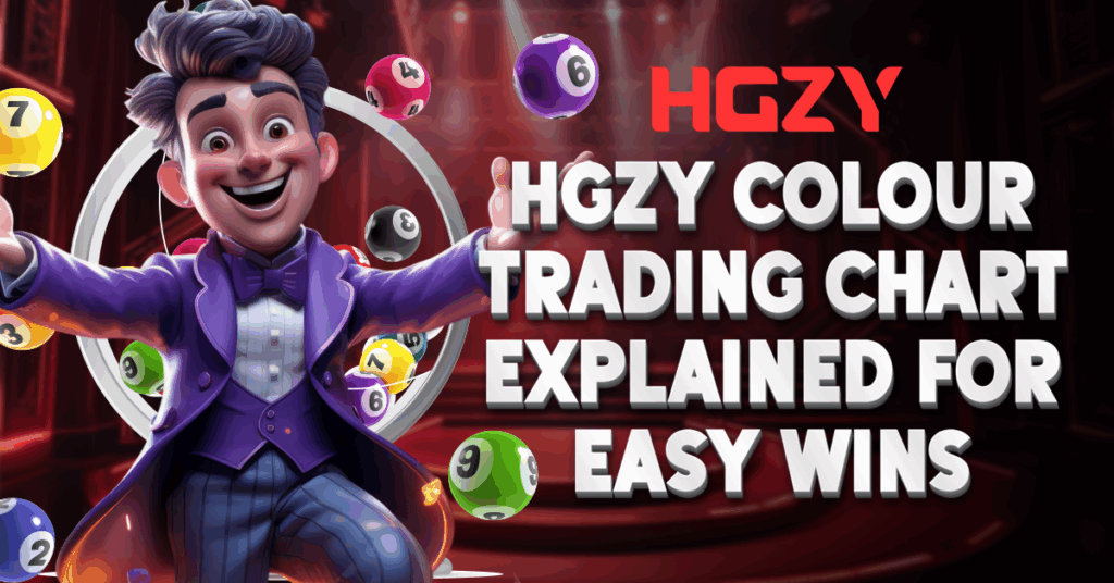 This image are showing a cartoon guy with a billiard ball in his background. - HGZY Colour Trading Chart Explained for Easy Wins